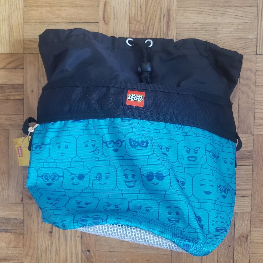 Lego Storage Cinch Bucket Drawstring Travel Bag - Picture 4 of 4